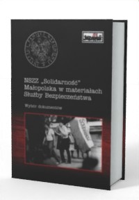 NSZZ Solidarność Małopolska w materiałach - okładka książki