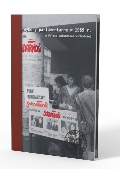 Wybory parlamentarne w 1989 r. - okładka książki
