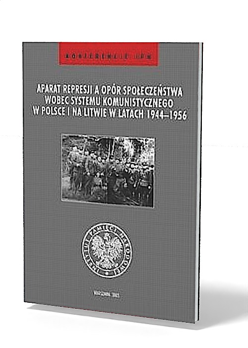 Aparat represji a opór społeczeństwa - okładka książki