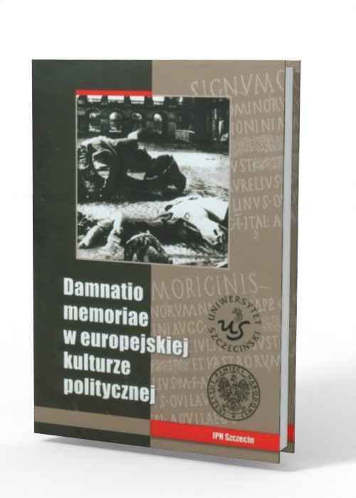 Damnatio memoriae w europejskiej - okładka książki