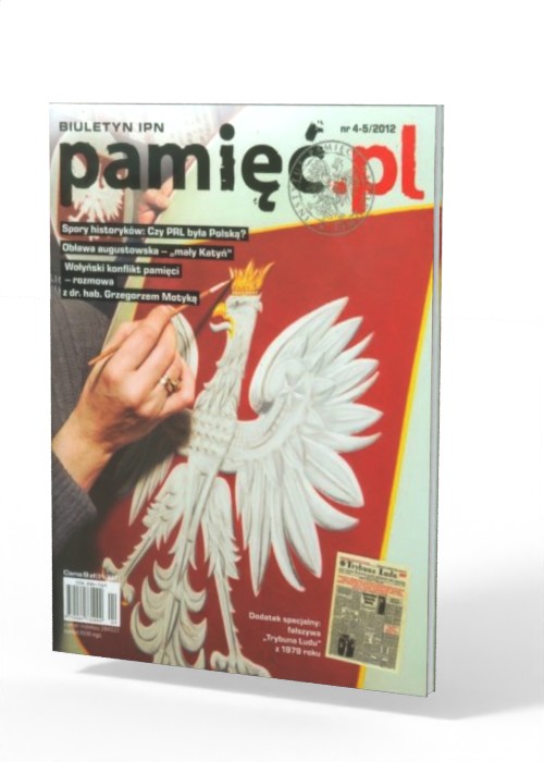 Pamięć.pl. Biuletyn IPN 4-5/2012 - okładka książki