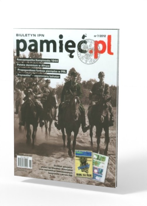 Pamięć.pl. Biuletyn IPN 7/2012 - okładka książki