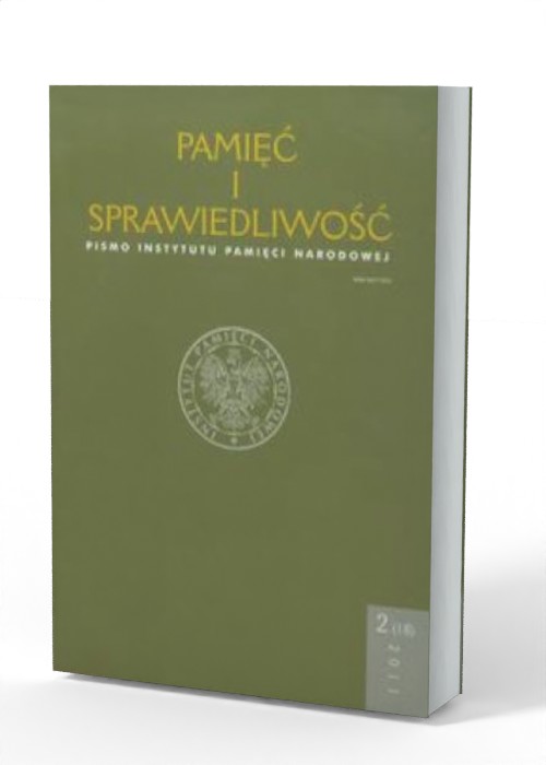 Pamięć i Sprawiedliwość nr 2(18)/2011 - okładka książki