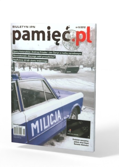 Pamięć.pl. Biuletyn IPN 9/2012 - okładka książki