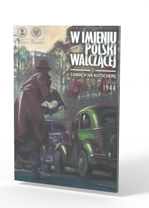 Zamach na Kutscherę - 1 lutego - okładka książki