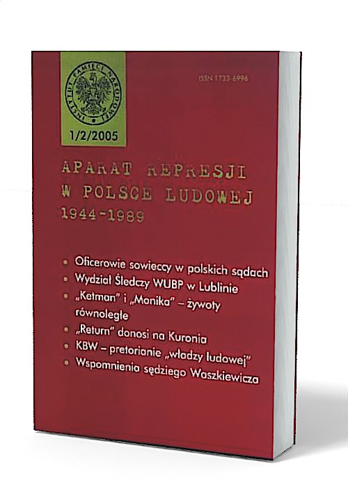 Aparat represji w Polsce Ludowej - okładka książki