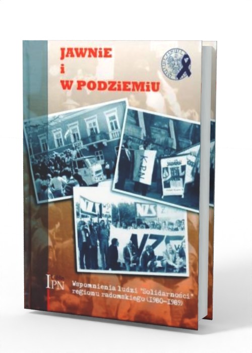 Jawnie i w podziemiu. Wspomnienia - okładka książki