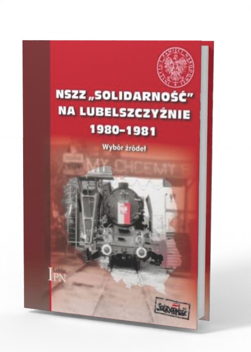 NSZZ Solidarność na Lubelszczyźnie - okładka książki