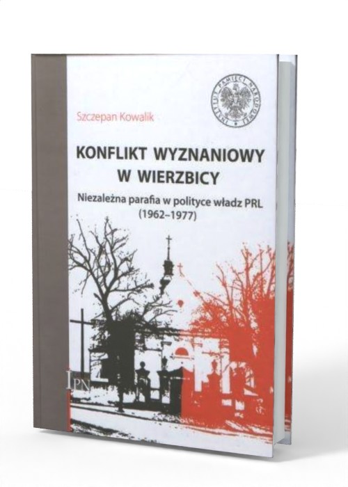 Konflikt wyznaniowy w Wierzbicy. - okładka książki