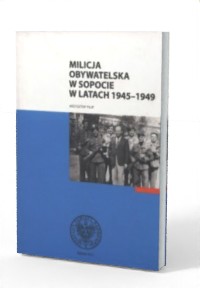 Milicja Obywatelska w Sopocie w - okładka książki
