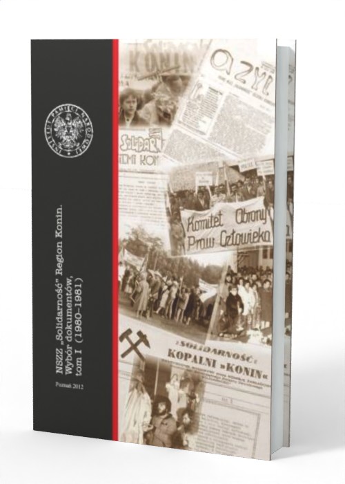 NSZZ Solidarność Region Konin. - okładka książki