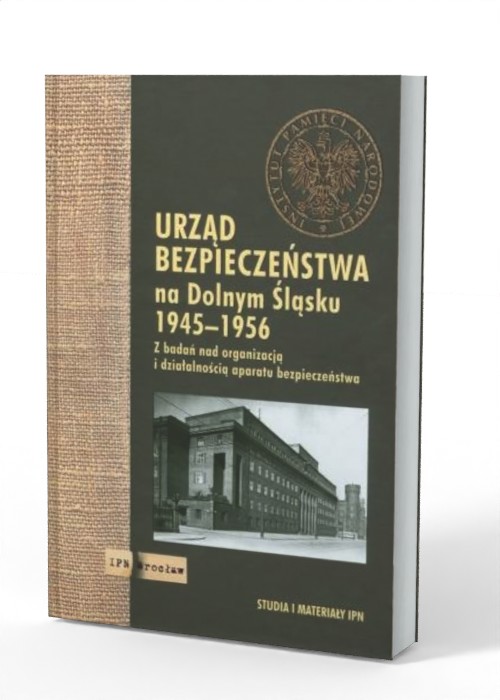 Urząd Bezpieczeństwa na Dolnym - okładka książki