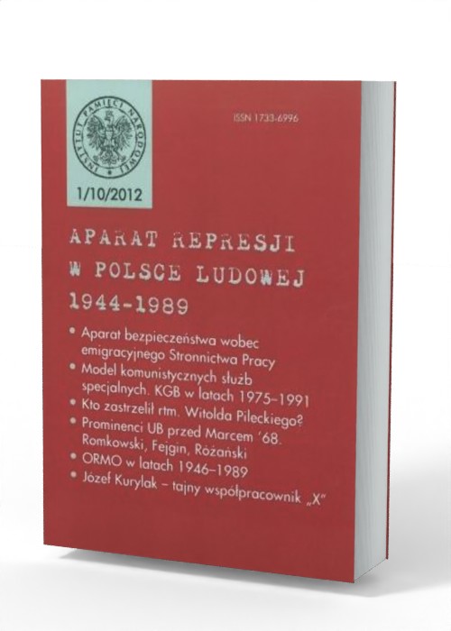 Aparat represji w Polsce Ludowej - okładka książki