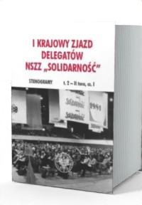 I Krajowy Zjazd Delegatów NSZZ - okładka książki