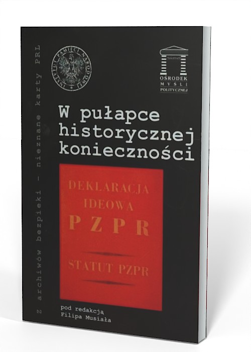 W pułapce historycznej konieczności. - okładka książki