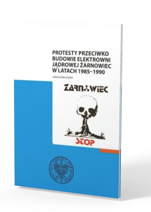 Protesty przeciwko budowie elektrowni - okładka książki