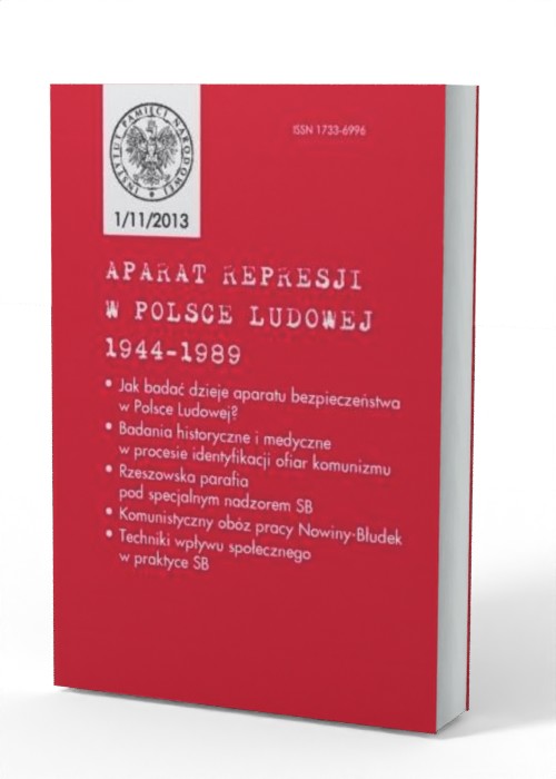 Aparat represji w Polsce Ludowej - okładka książki