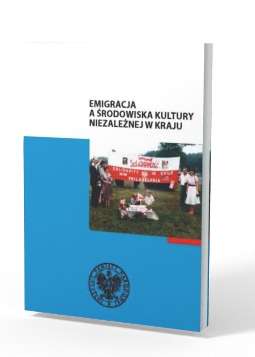 Emigracja a środowiska kultury - okładka książki