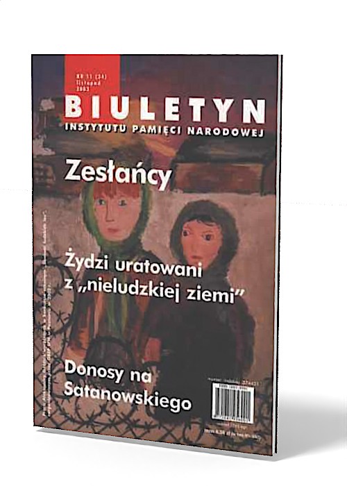 Biuletyn IPN nr 34 (11) / 2003 - okładka książki