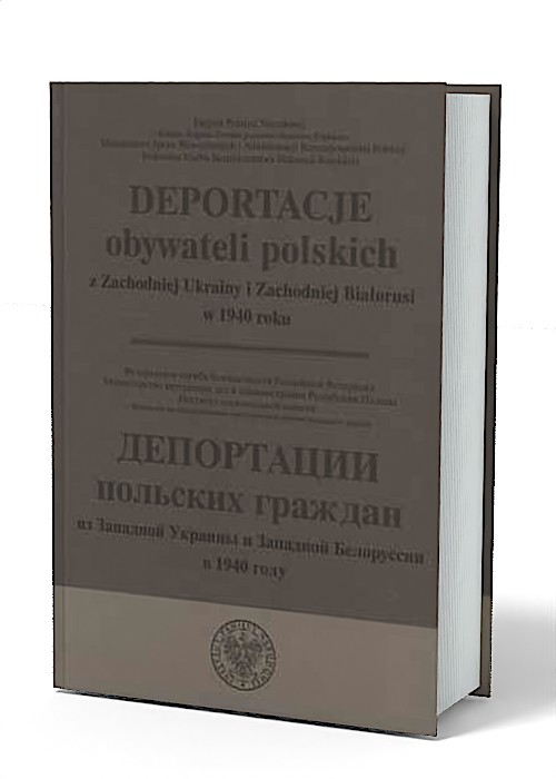 Deportacje obywateli polskich z - okładka książki