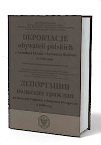 Deportacje obywateli polskich z - okładka książki