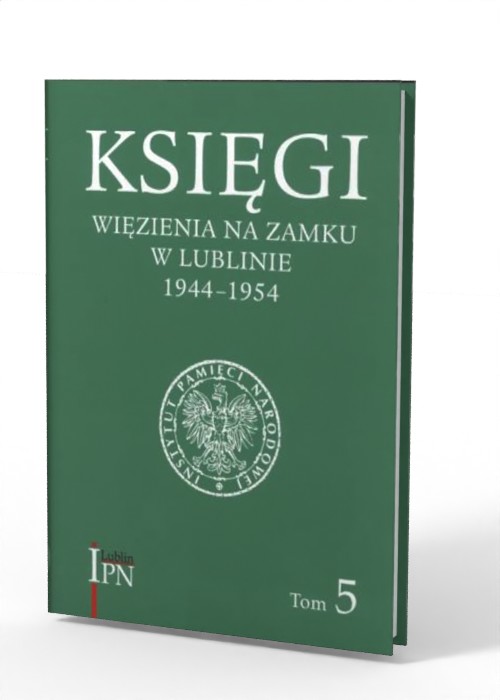Księgi więzienia na Zamku w Lublinie - okładka książki