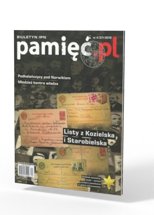 Pamięć.pl. Biuletyn IPN 4(37)/2015 - okładka książki