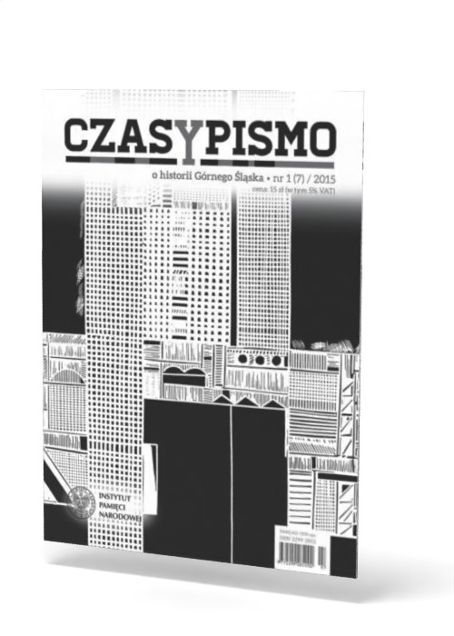 CzasyPismo o historii Górnego Śląska - okładka książki
