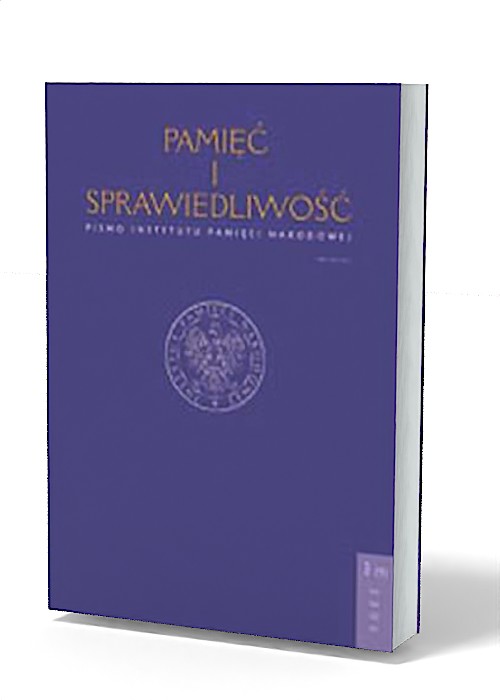 Pamięć i sprawiedliwość nr 1/2006 - okładka książki
