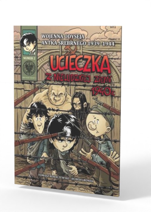 Wojenna Odyseja Antka Srebrnego - okładka książki