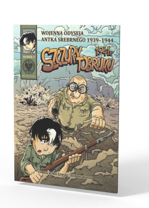 Wojenna Odyseja Antka Srebrnego - okładka książki