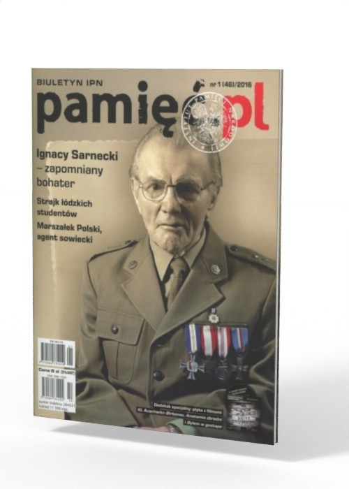 Pamięć.pl. Biuletyn IPN 1 (46)2016 - okładka książki
