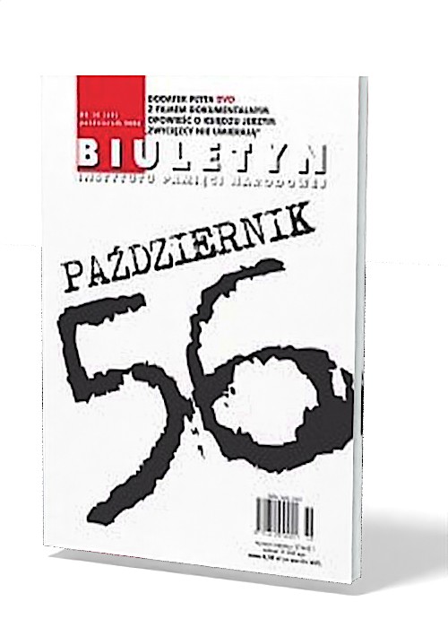 Biuletyn IPN nr 69 (10) / 2006 - okładka książki
