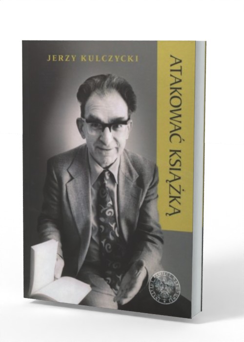 Atakować książką - okładka książki