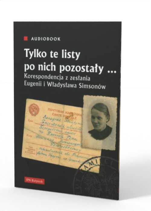 Tylko te listy po nich pozostały... - pudełko audiobooku