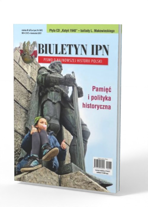 Biuletyn IPN nr 137 (4) / 2017 - okładka książki