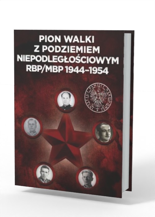 Pion walki z podziemiem niepodległościowym - okładka książki