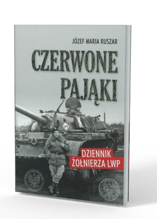 Czerwone pająki. Dziennik żołnierza - okładka książki
