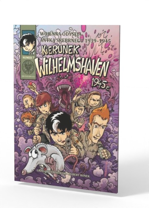 Wojenna Odyseja Antka Srebrnego - okładka książki