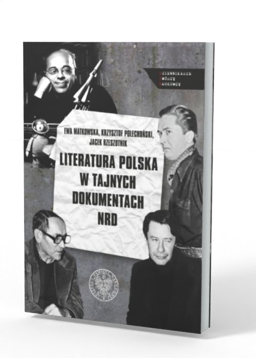 Literatura polska w tajnych dokumentach - okładka książki