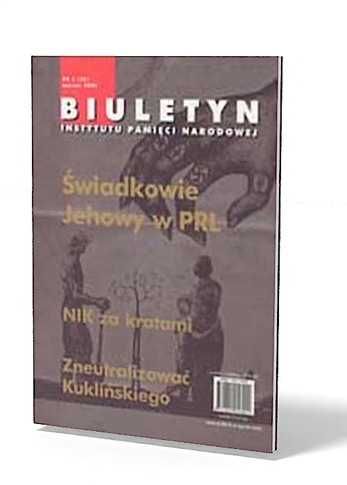 Biuletyn IPN nr 38 (3) / 2004 - okładka książki
