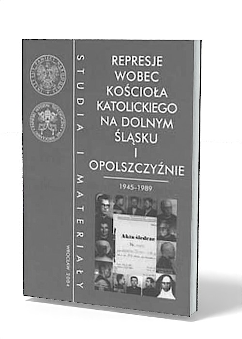 Represje wobec Kościoła katolickiego - okładka książki