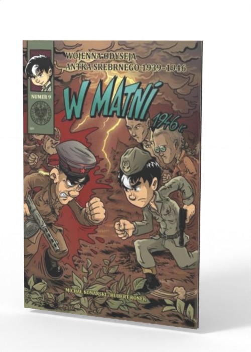 Wojenna Odyseja Antka Srebrnego - okładka książki