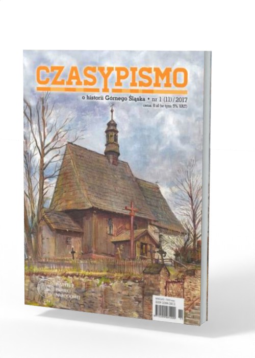 CzasyPismo o historii Górnego Śląska - okładka książki