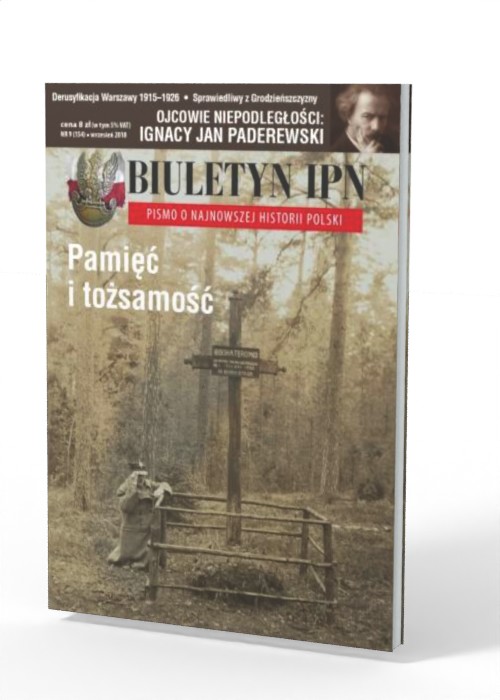 Biuletyn IPN nr 154 (9) / 2018 - okładka książki
