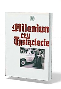 Milenium czy Tysiąclecie - okładka książki