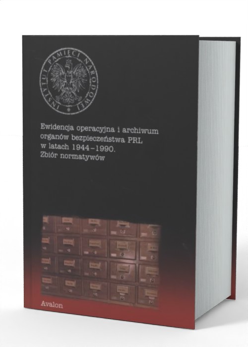 Ewidencja operacyjna i archiwum - okładka książki