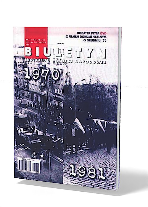 Biuletyn IPN nr 70-71 (11-12) / - okładka książki