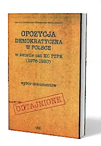 Opozycja demokratyczna w Polsce - okładka książki