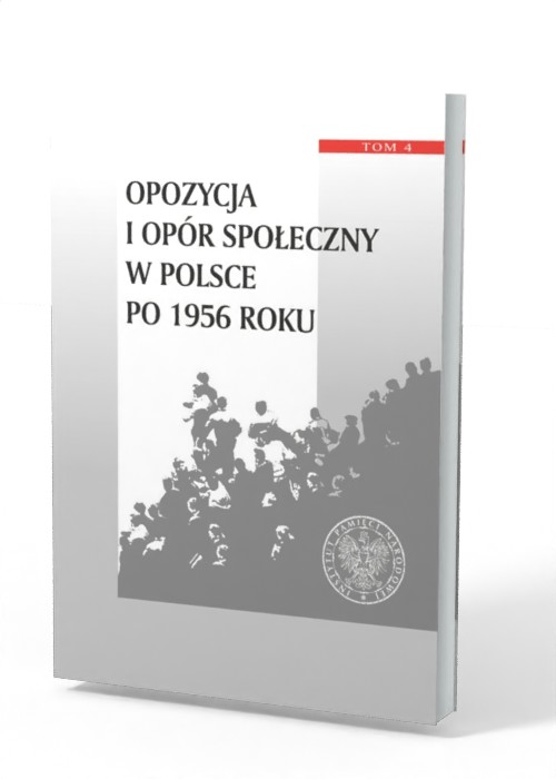 Opozycja i opór społeczny w Polsce - okładka książki